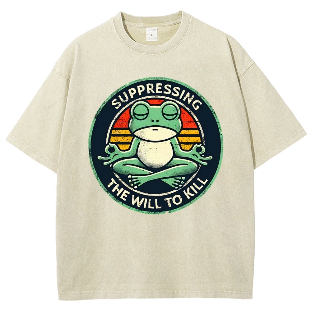 Suppressing The Will To Kill Vintage Distressed T-shirt