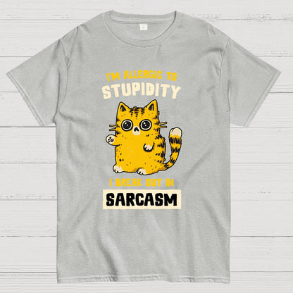 I Am Allergic To Stupidity Geek T-Shirt