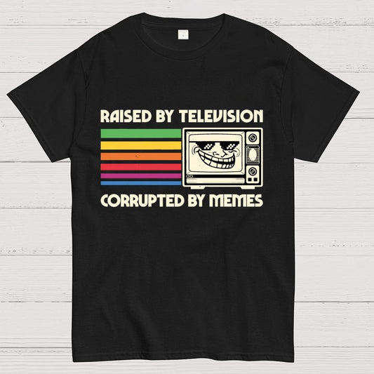Corrupted by Memes Geek T-Shirt