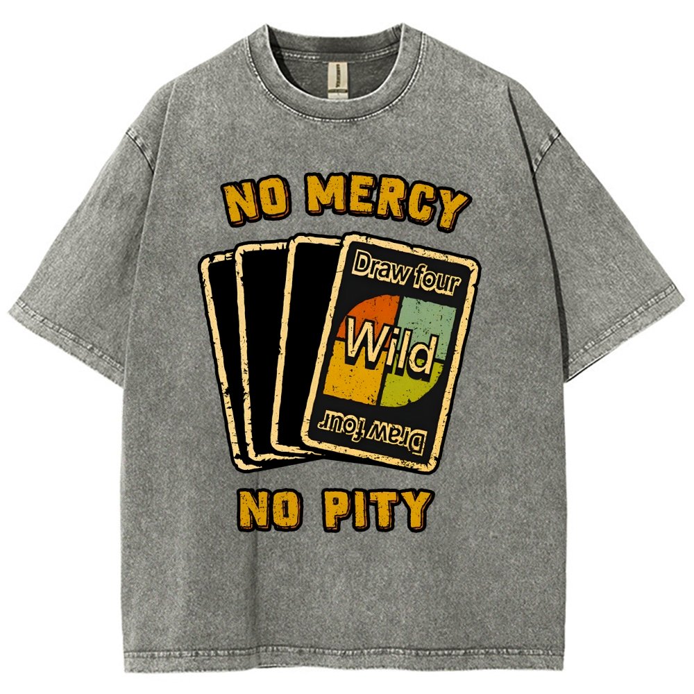 No Mercy No Pity Vintage Distressed T-shirt