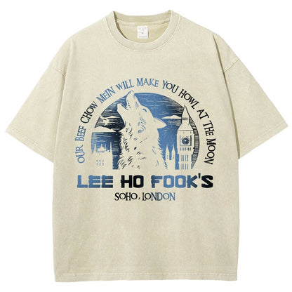 Werewolves of London - Howl at the Moon Vintage Distressed T-shirt
