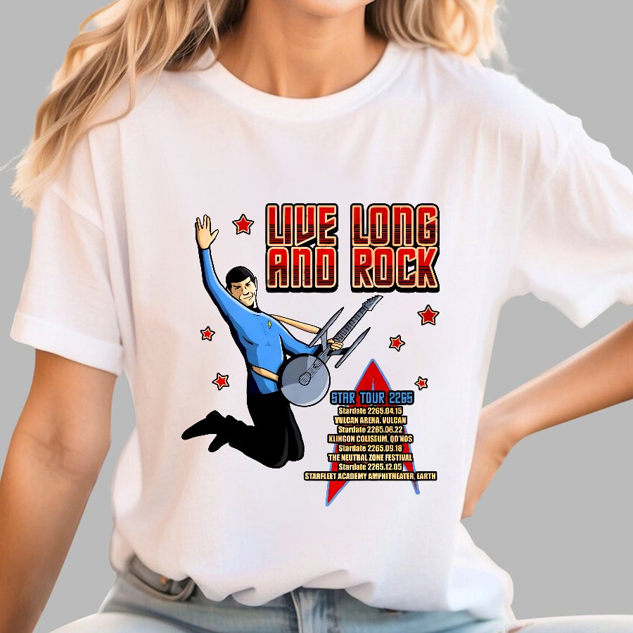 Live Long and Jam Geek T-Shirt