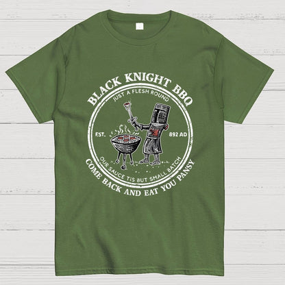 Black Knight BBQ Unisex Geek T-Shirt
