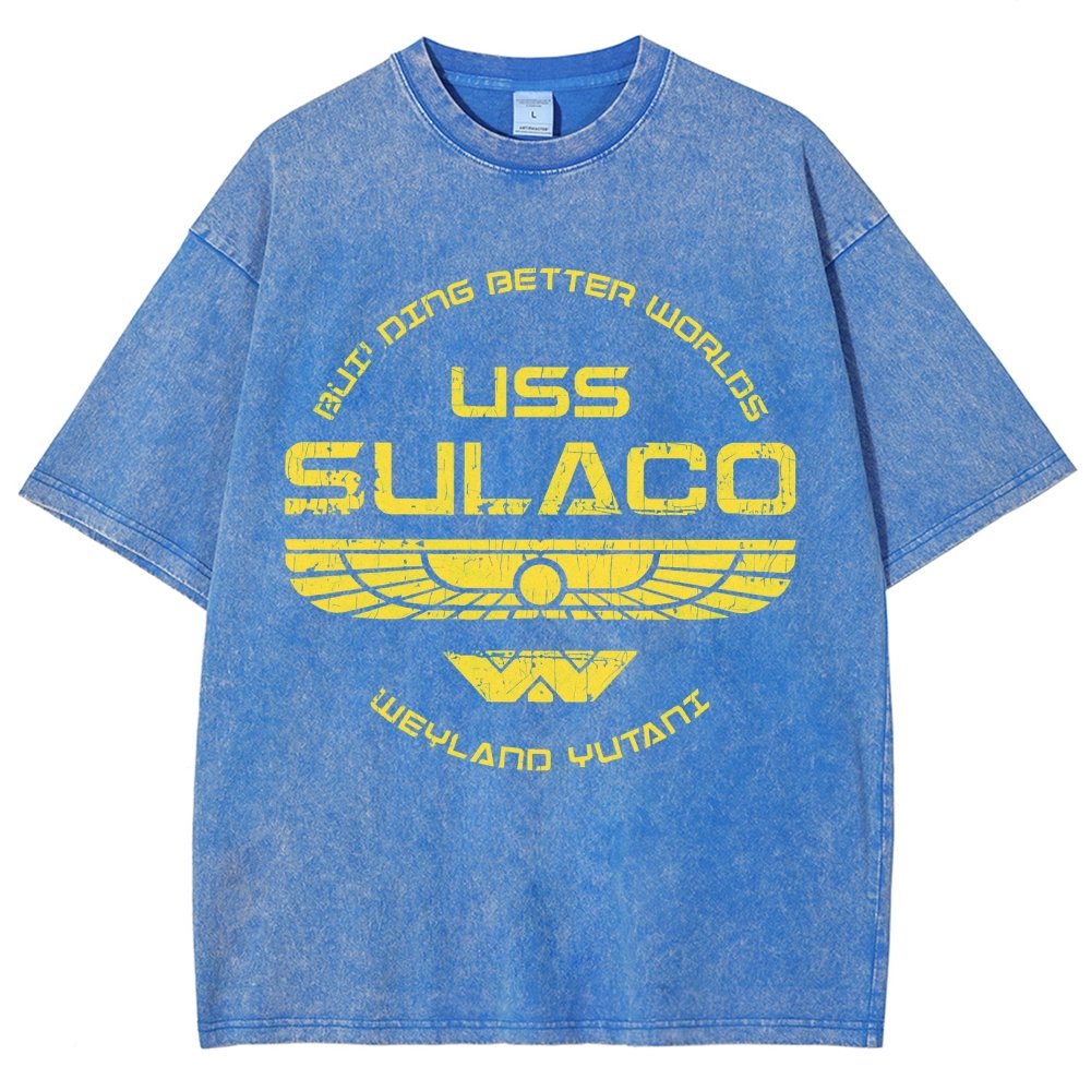 USS Starlight Vintage Distressed T-shirt