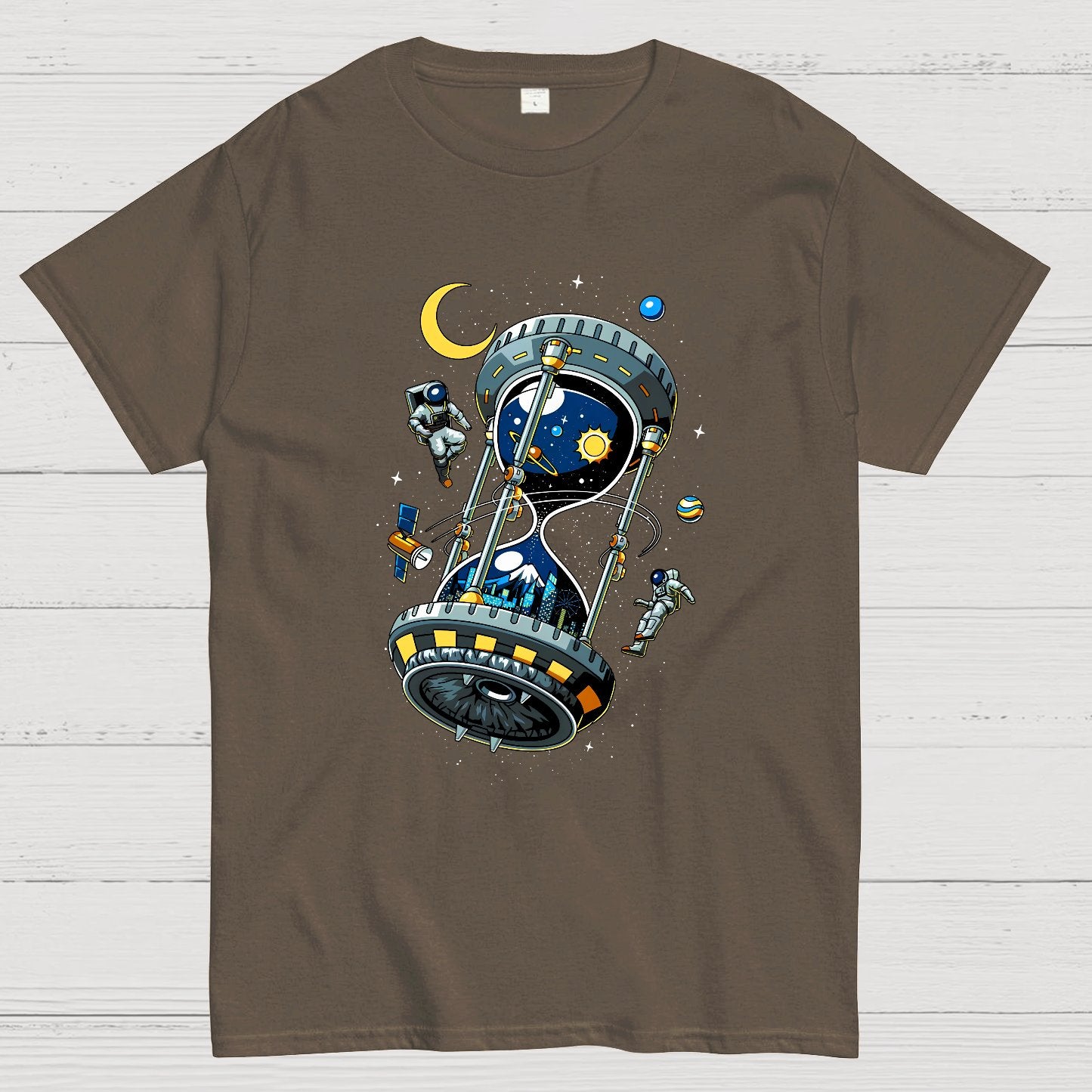 Space Hourglass Geek T-Shirt