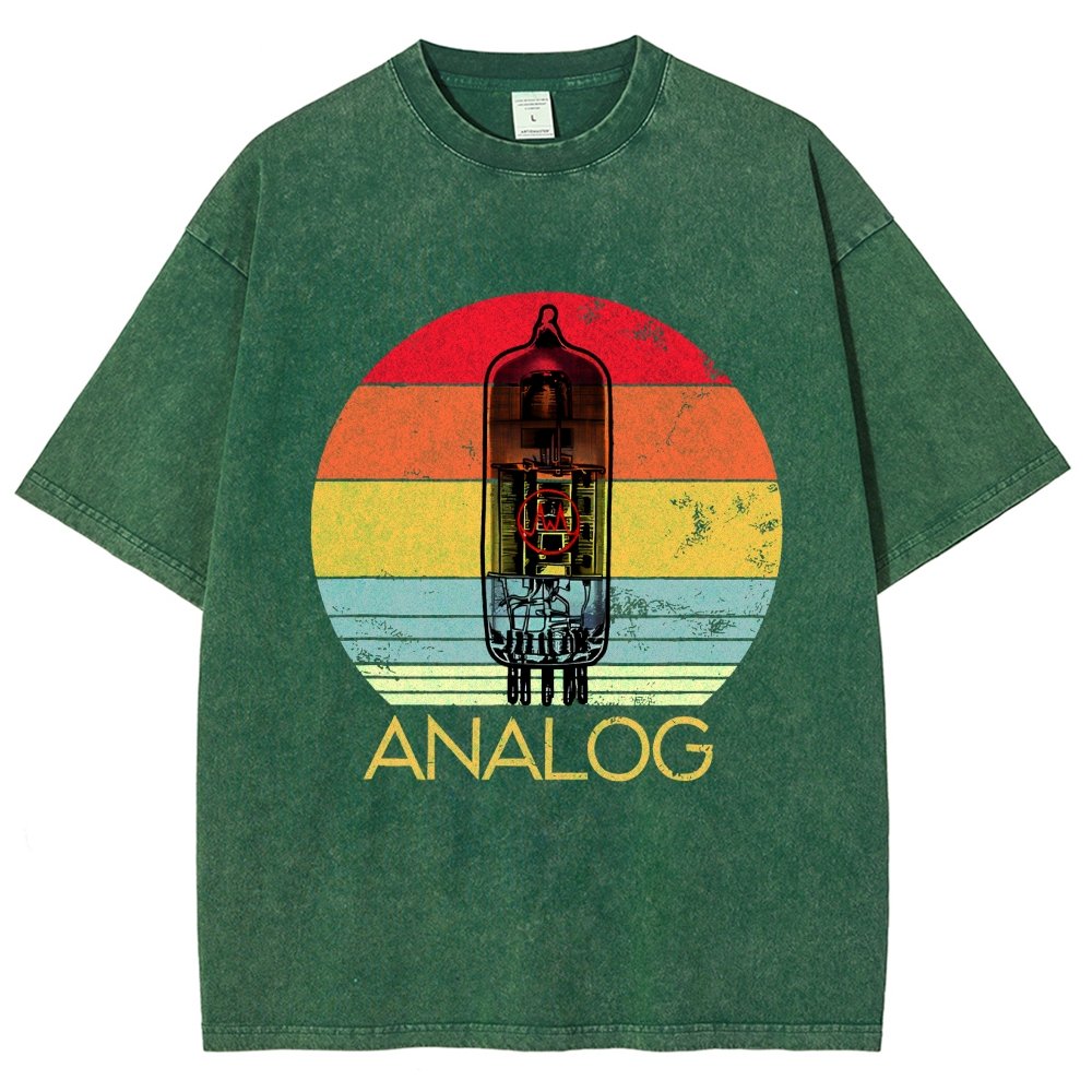 Vacuum Tube Analog Vintage Distressed T-shirt