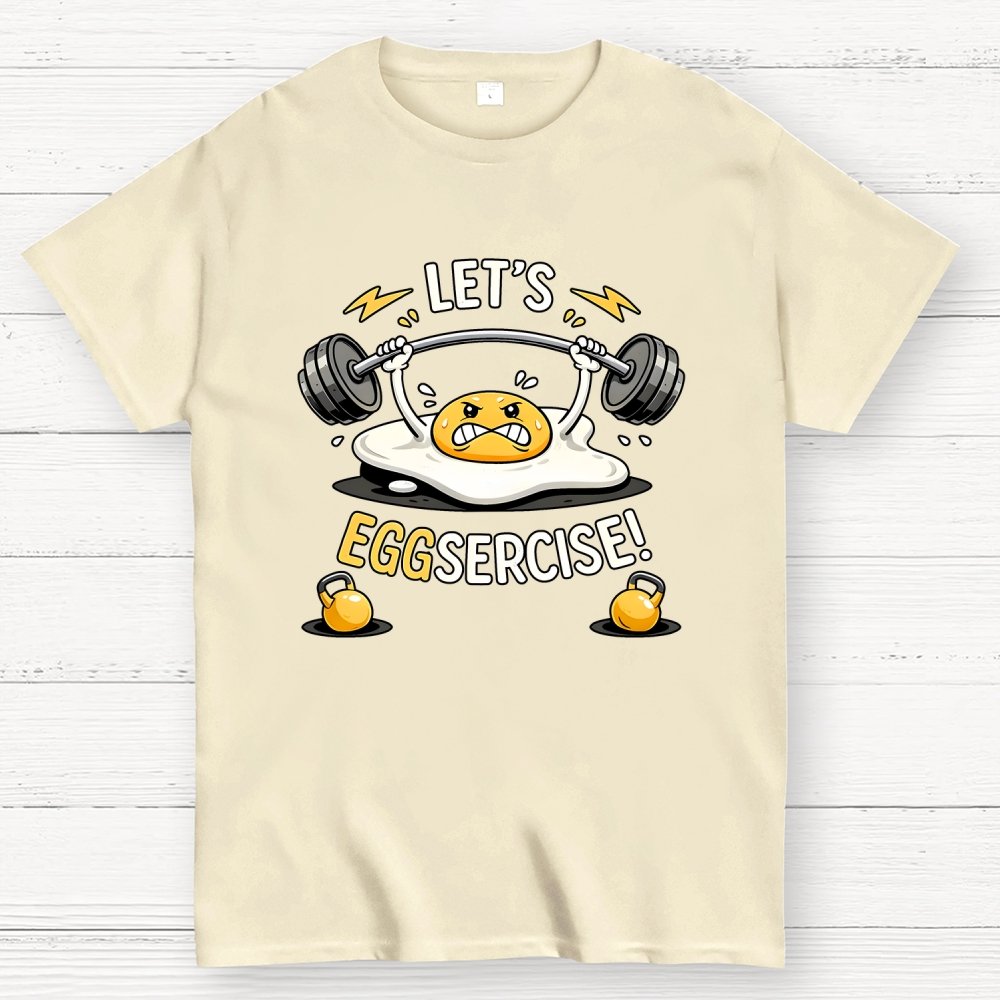 Let's Eggsercise Geek T-Shirt