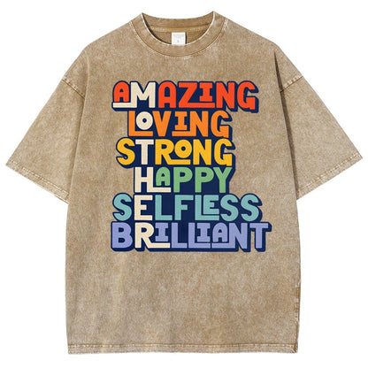 Amazing Mother Vintage Distressed T-shirt