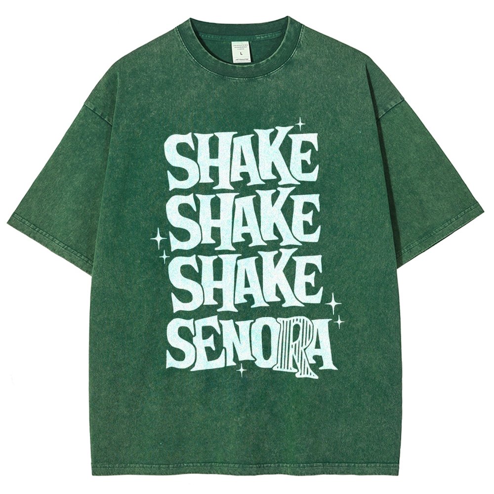 Shake Shake Shake Senora Halloween Vintage Distressed T-shirt