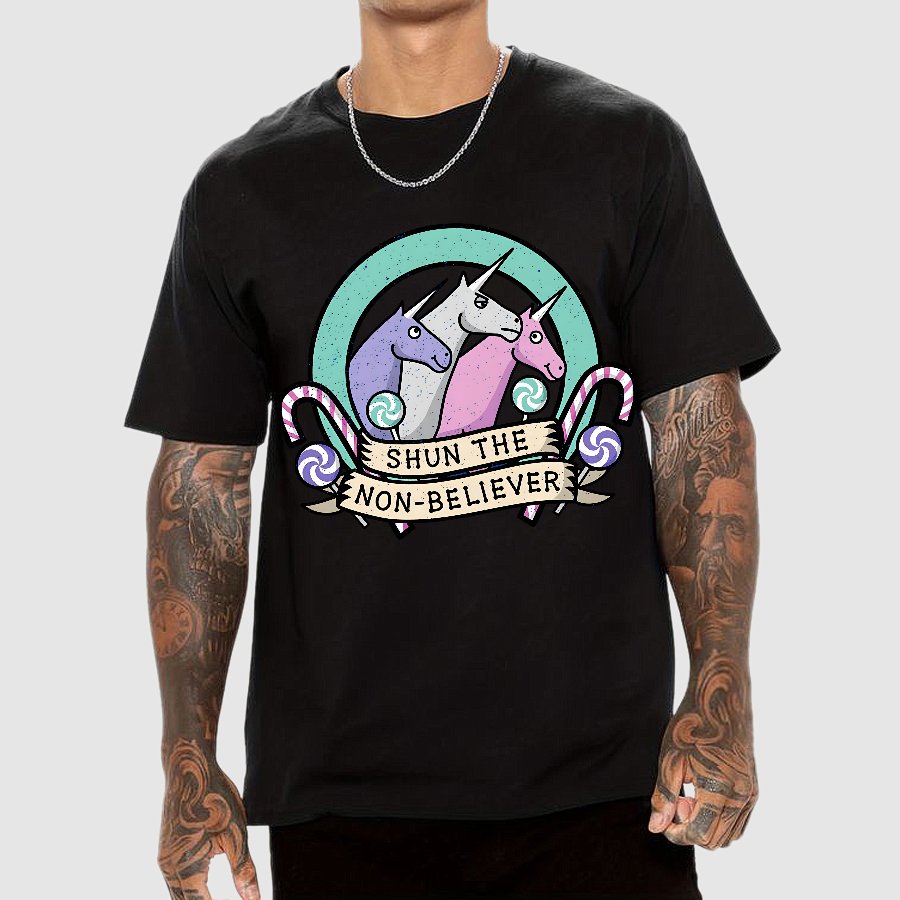 Shun the Non-Believer Geek T-Shirt