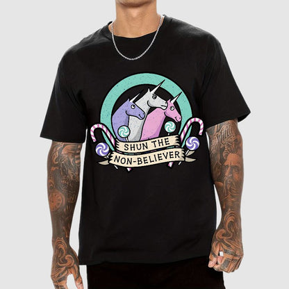 Shun the Non-Believer Geek T-Shirt