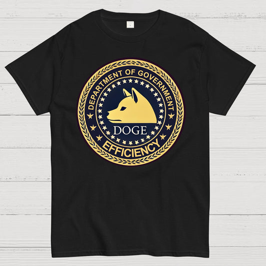 D.O.G.E-Department of Government Efficiency Geek T-Shirt