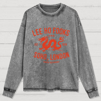 Lee Ho Fooks Vintage Resto Washed Long Sleeve Tee