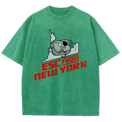 Esc from New Town Vintage Distressed T-shirt