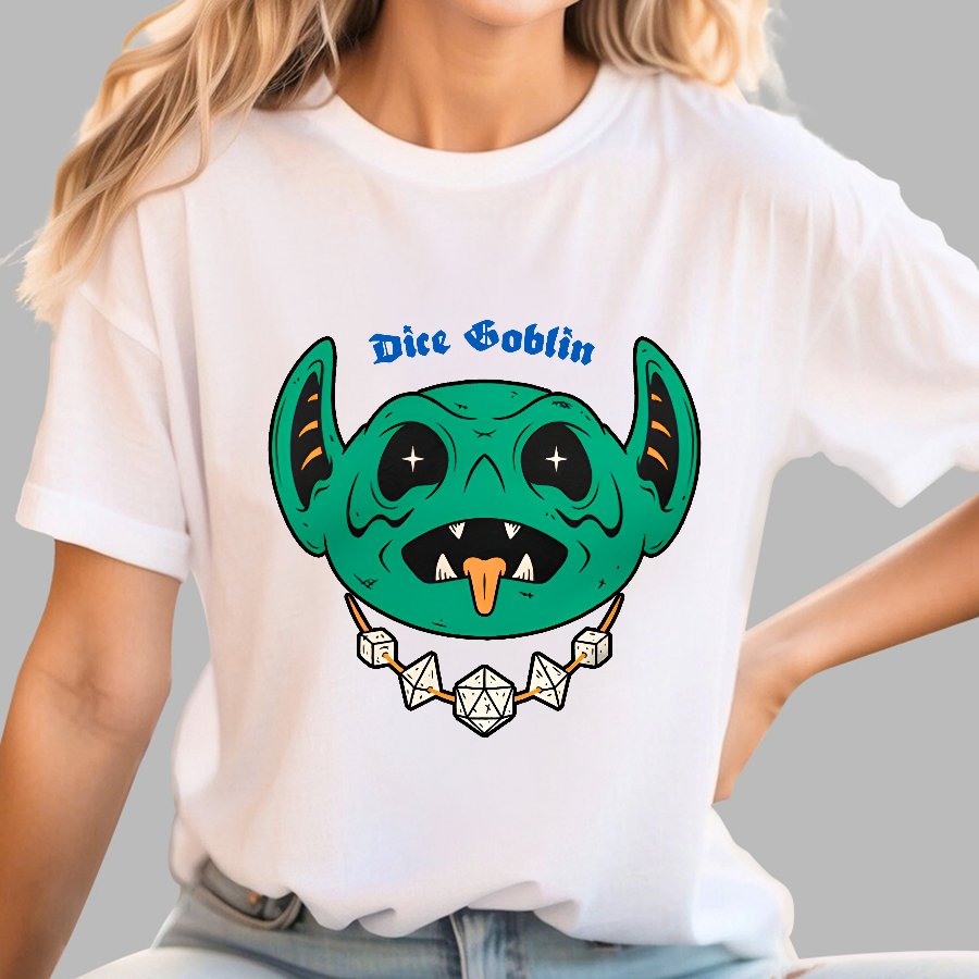 Dice Goblin Geek T-Shirt