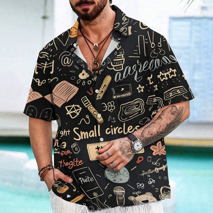 Math Doodles Geek Hawaiian Shirt