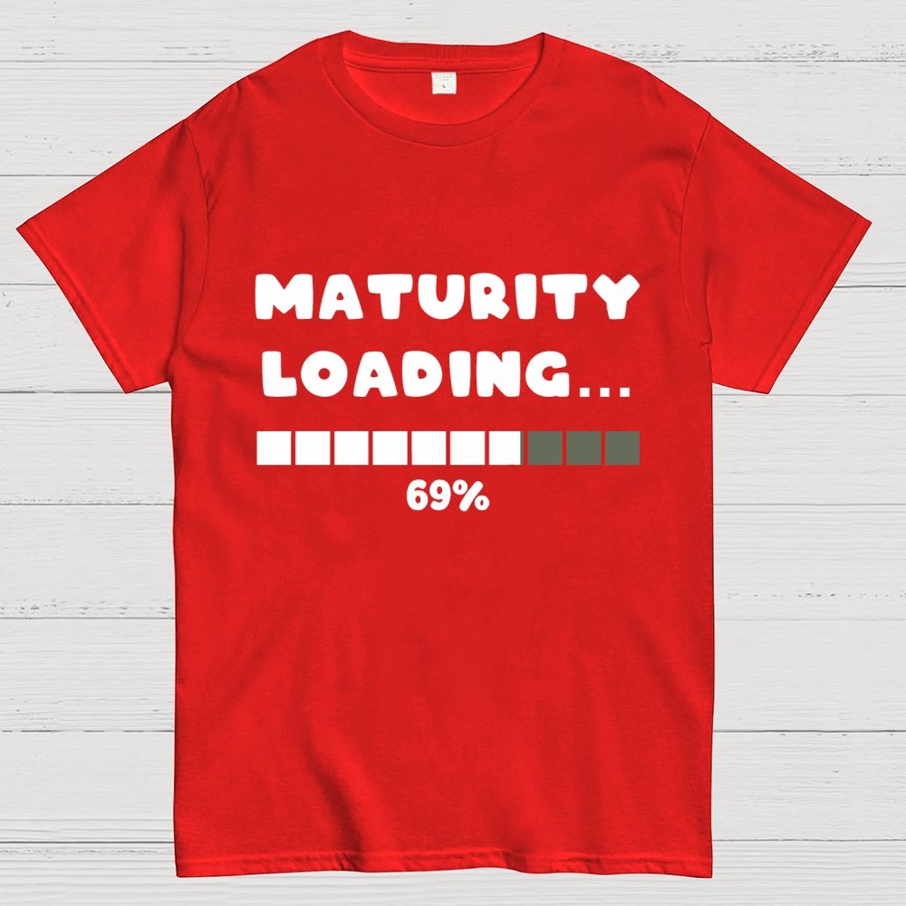 Maturity Loading Geek T-Shirt