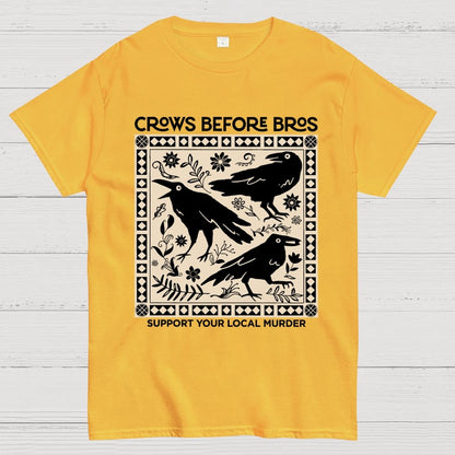 Crows Before Bros Geek T-Shirt