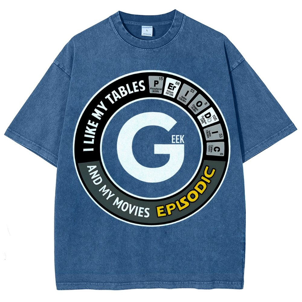 Nerdy and Proud Vintage Distressed T-shirt