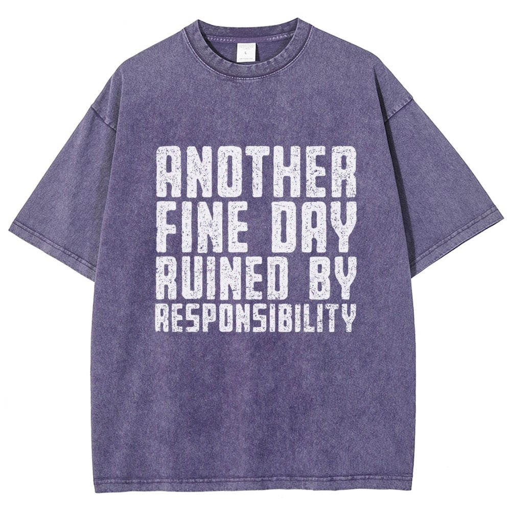 Another Fine Day Vintage Distressed T-shirt