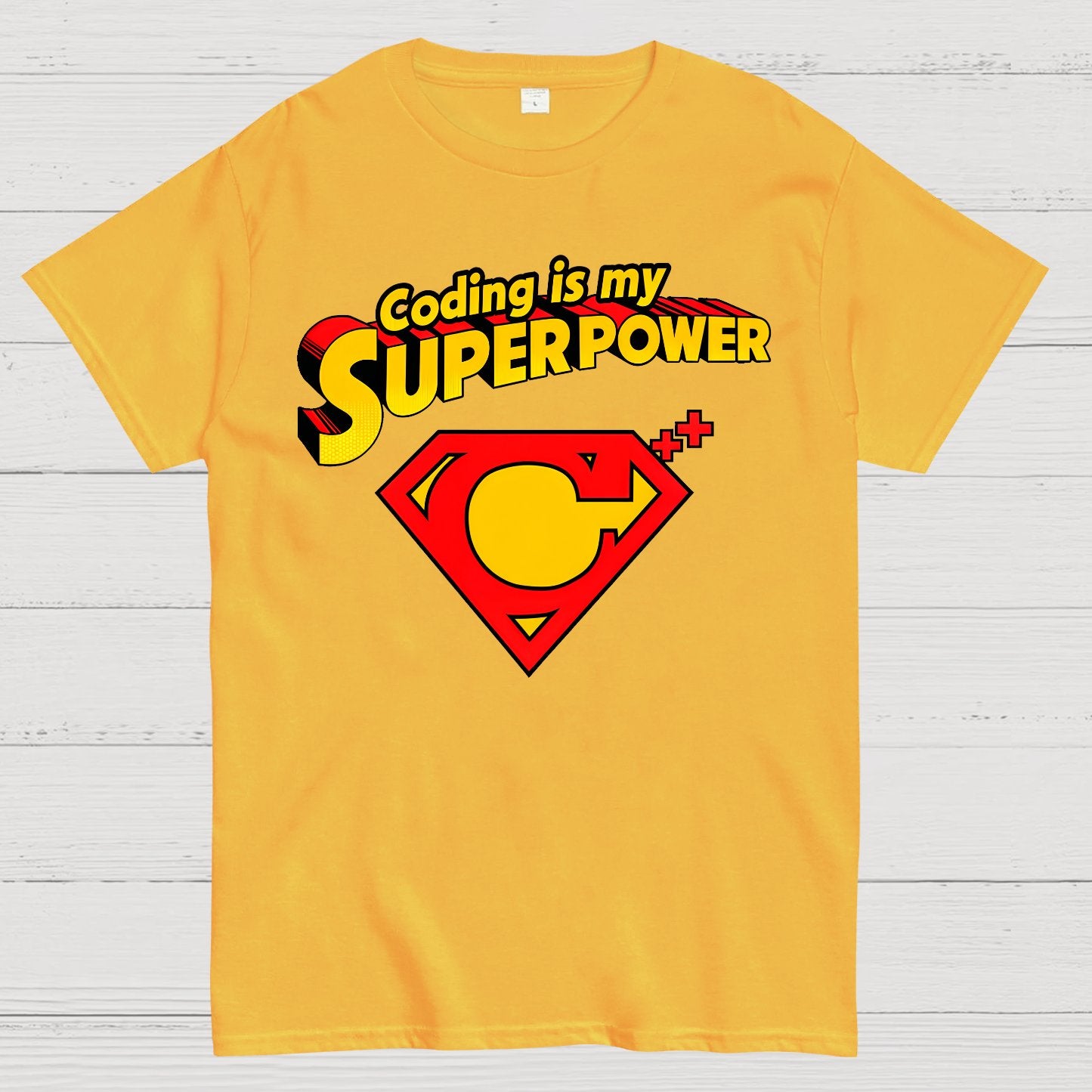 Coding Is My Superpower Geek T-Shirt