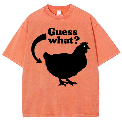 Chicken Butt Vintage Distressed T-shirt