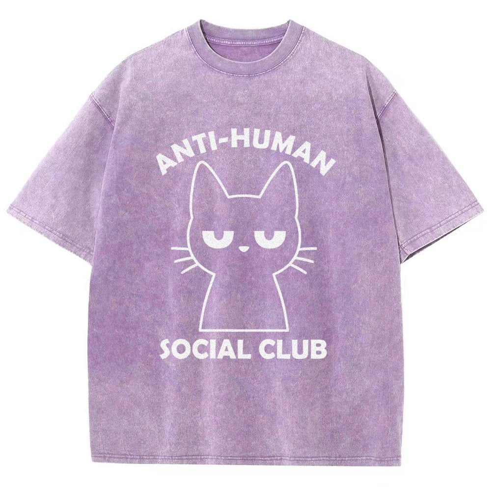 Anti-Human Social Club Vintage Distressed T-shirt