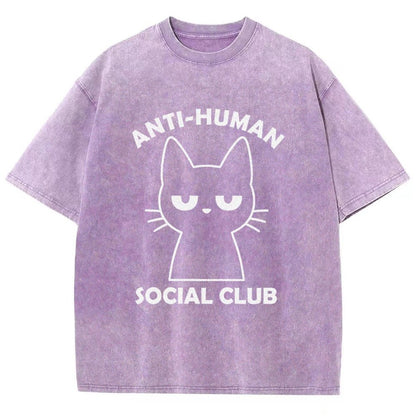 Anti-Human Social Club Vintage Distressed T-shirt