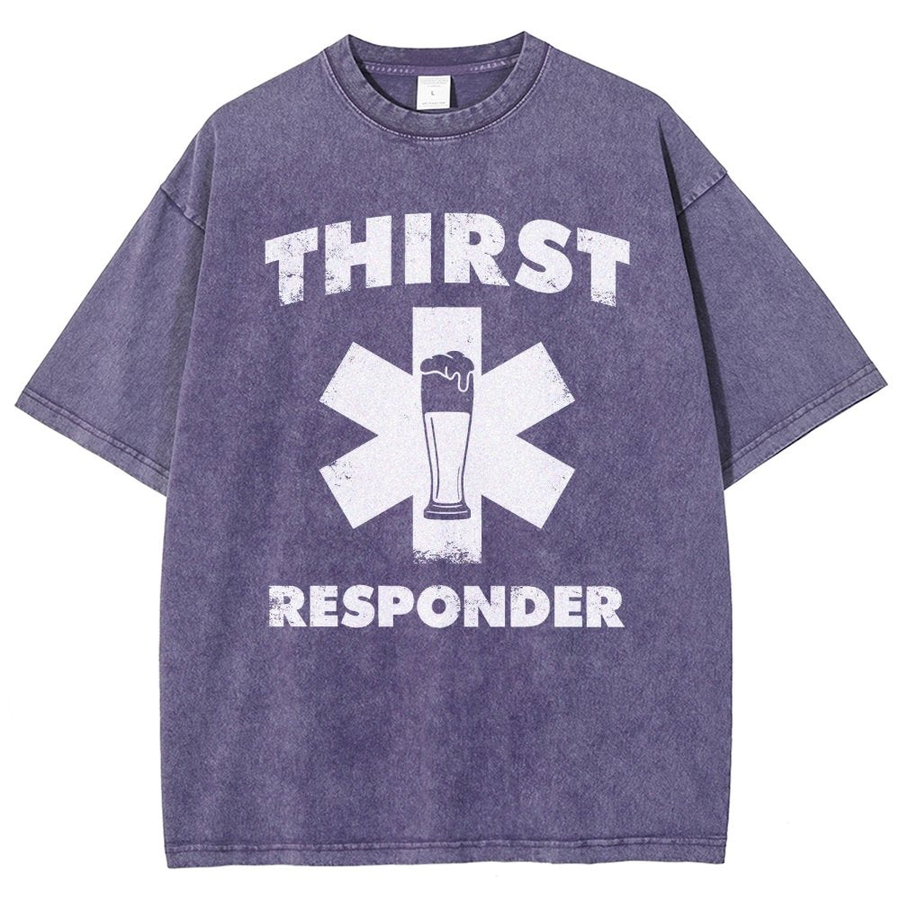 Thirst Responder Vintage Distressed T-shirt