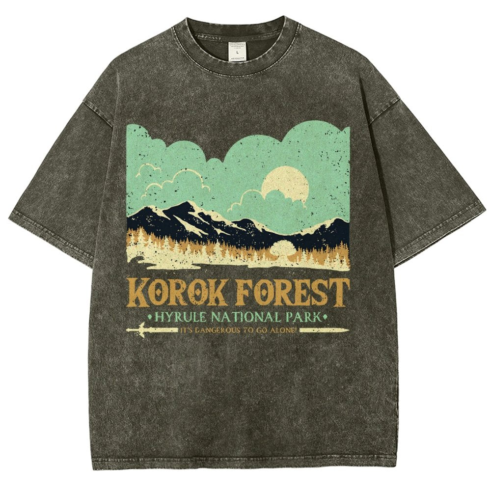 Legendary Forest Vintage Distressed T-shirt