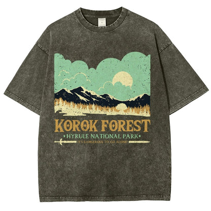 Legendary Forest Vintage Distressed T-shirt