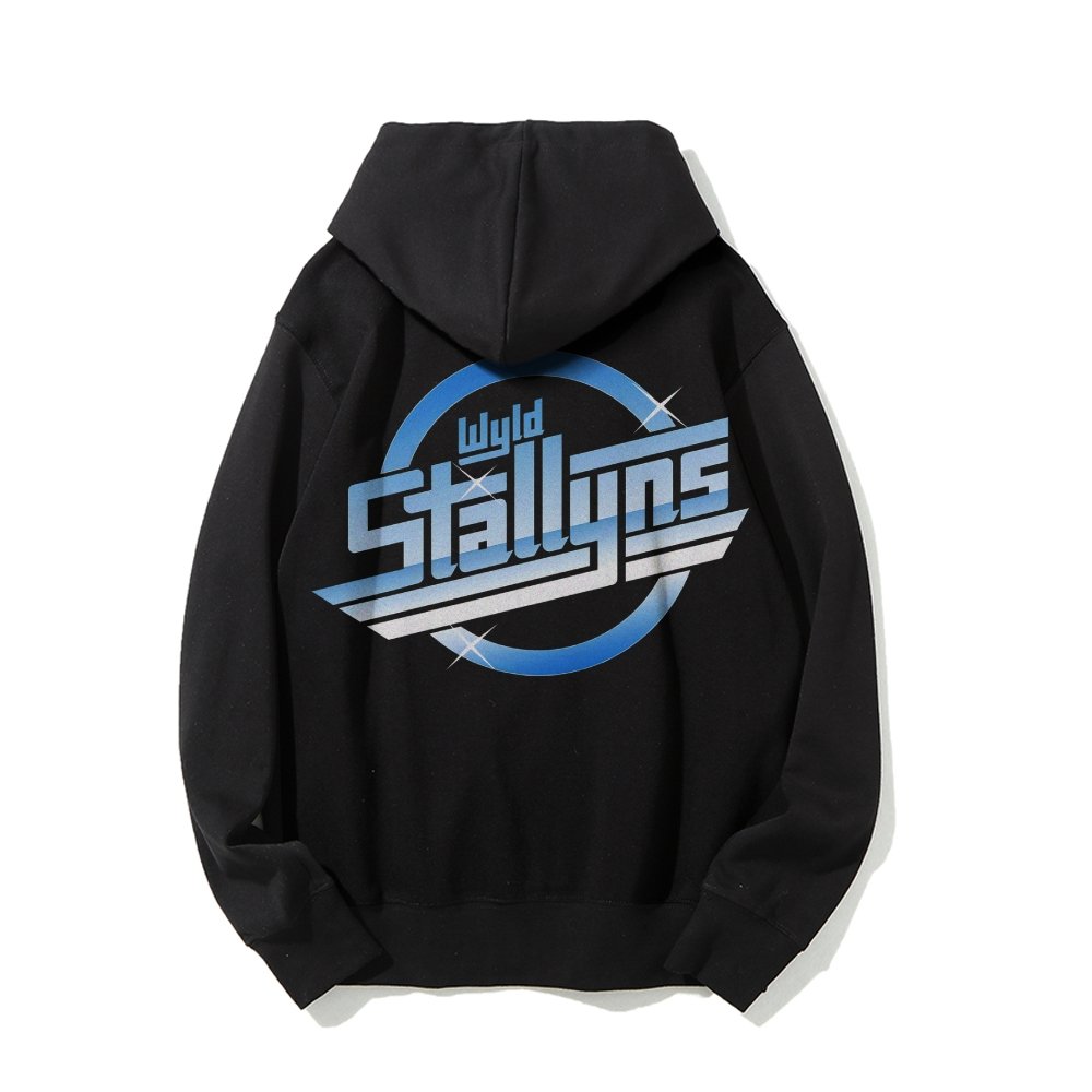 Wyld Stroke Printed Back Unisex Cotton Hoodie