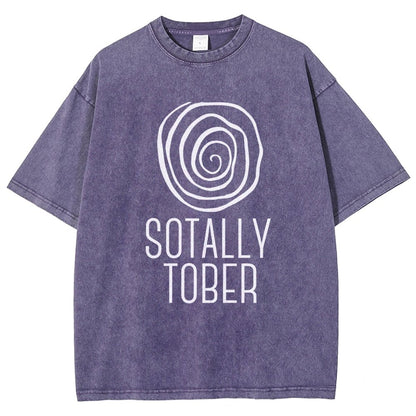 Sotally Tober Vintage Distressed T-shirt