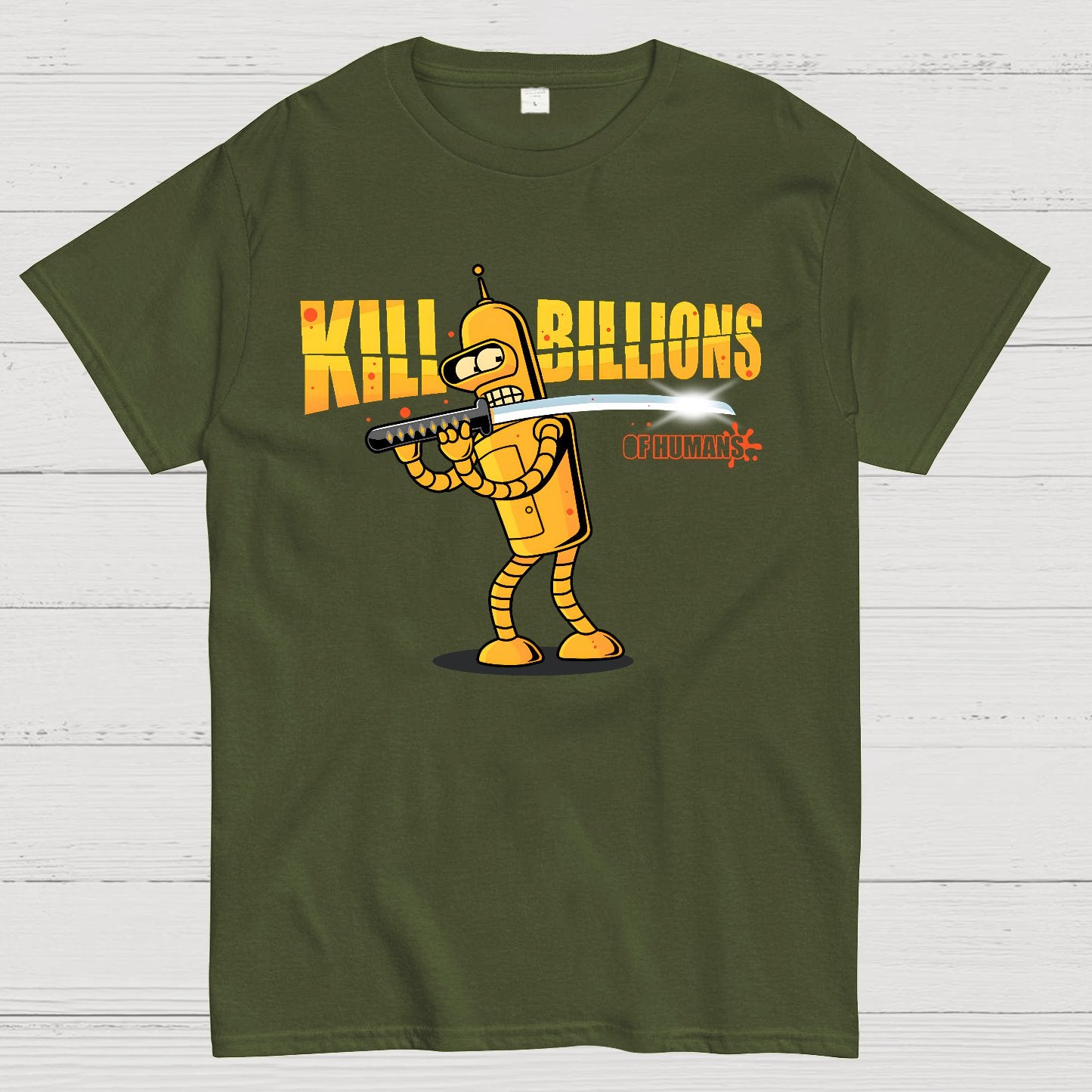 Kill Billions Geek T-Shirt