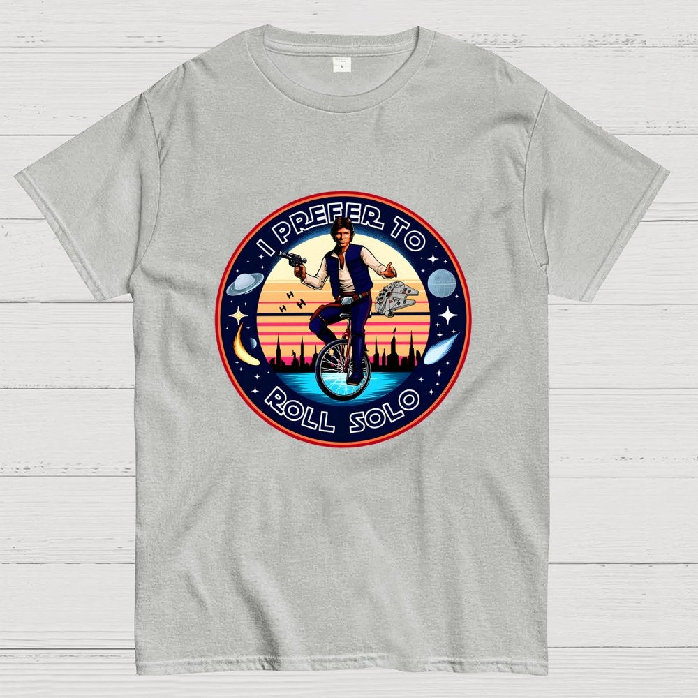 I Roll Solo Geek T-Shirt