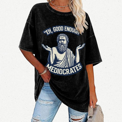 Eh Good Enough Vintage Distressed T-shirt