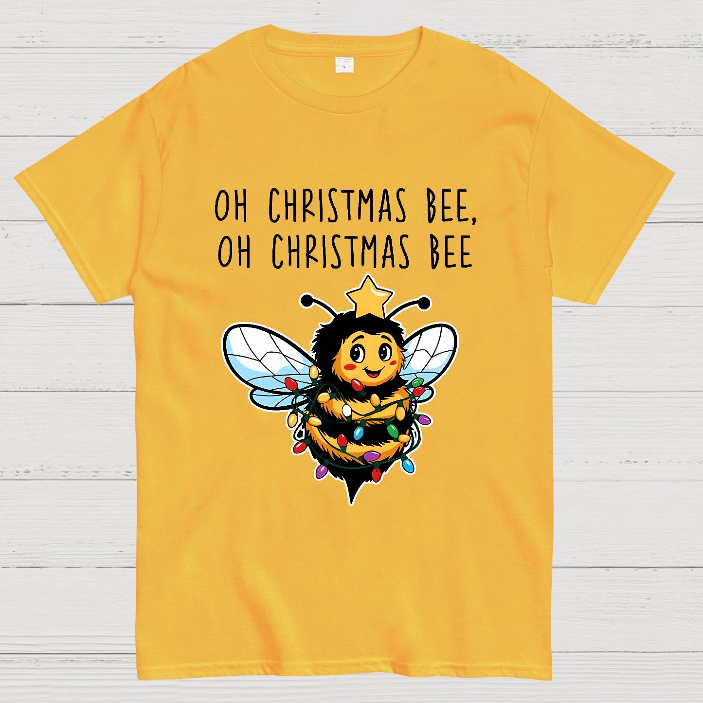 Oh Christmas Bee, Oh Christmas Bee Geek T-Shirt