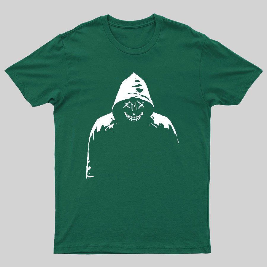 Hacker Silhouette Geeky T-Shirt