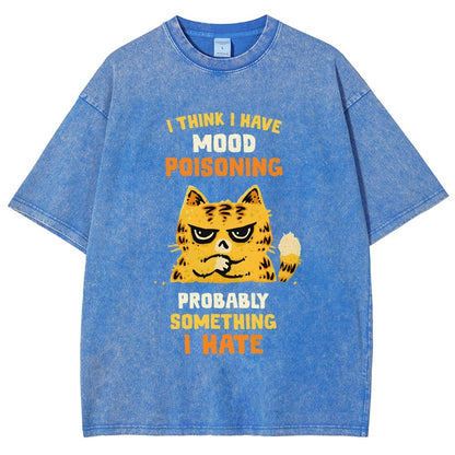 A Bad Case Of Mood Poisoning Vintage Distressed T-shirt