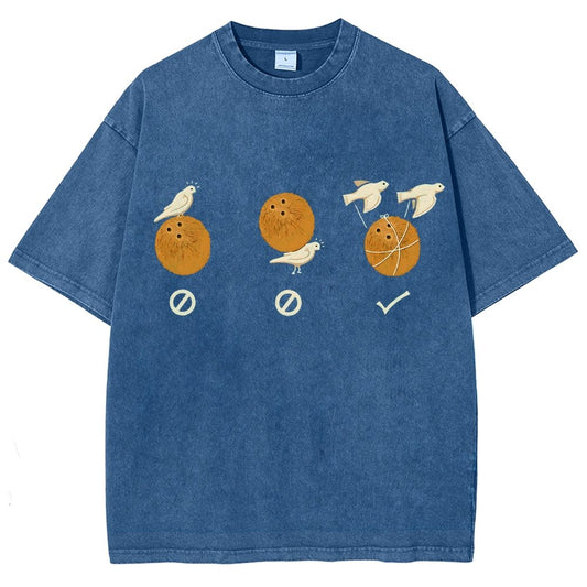 A simple question of weight ratios Vintage Distressed T-shirt