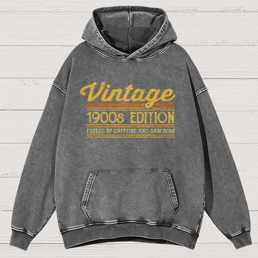 1900s Edition Vintage Distressed Hoodie