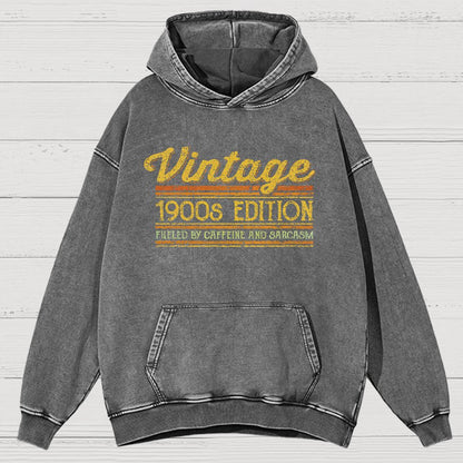 1900s Edition Vintage Distressed Hoodie