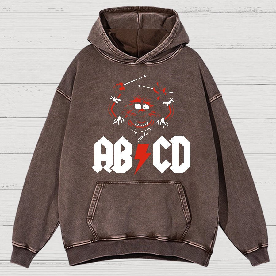 Rock Music Vintage Distressed Hoodie