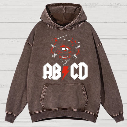 Rock Music Vintage Distressed Hoodie