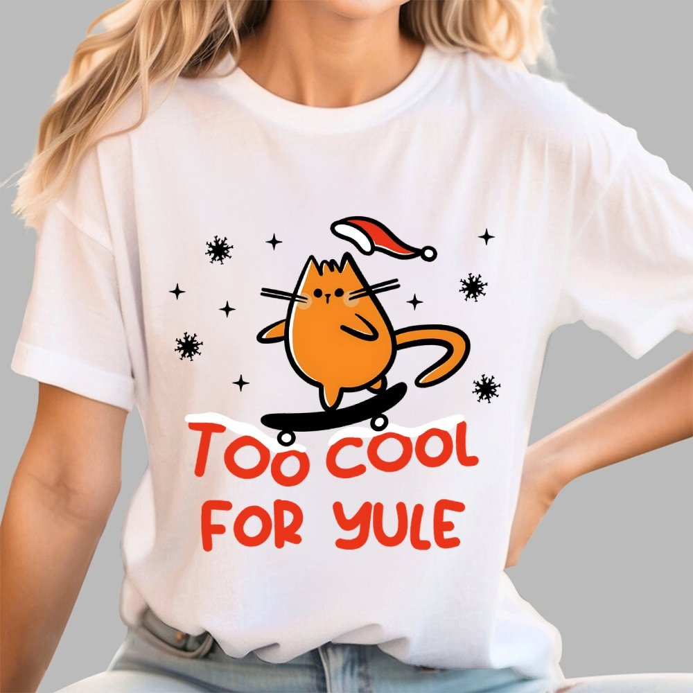 Too Cool For Yule Geek T-Shirt