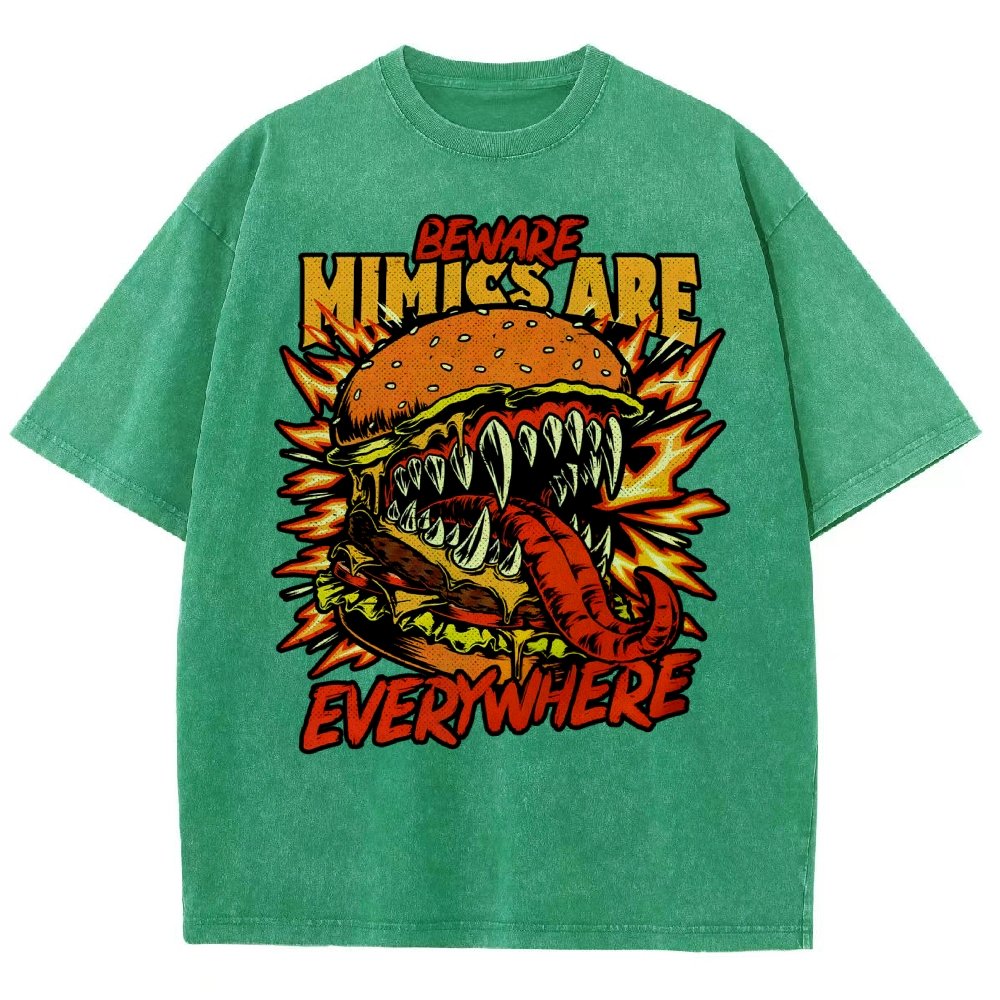 Mimics Are Everywhere Vintage Distressed T-shirt