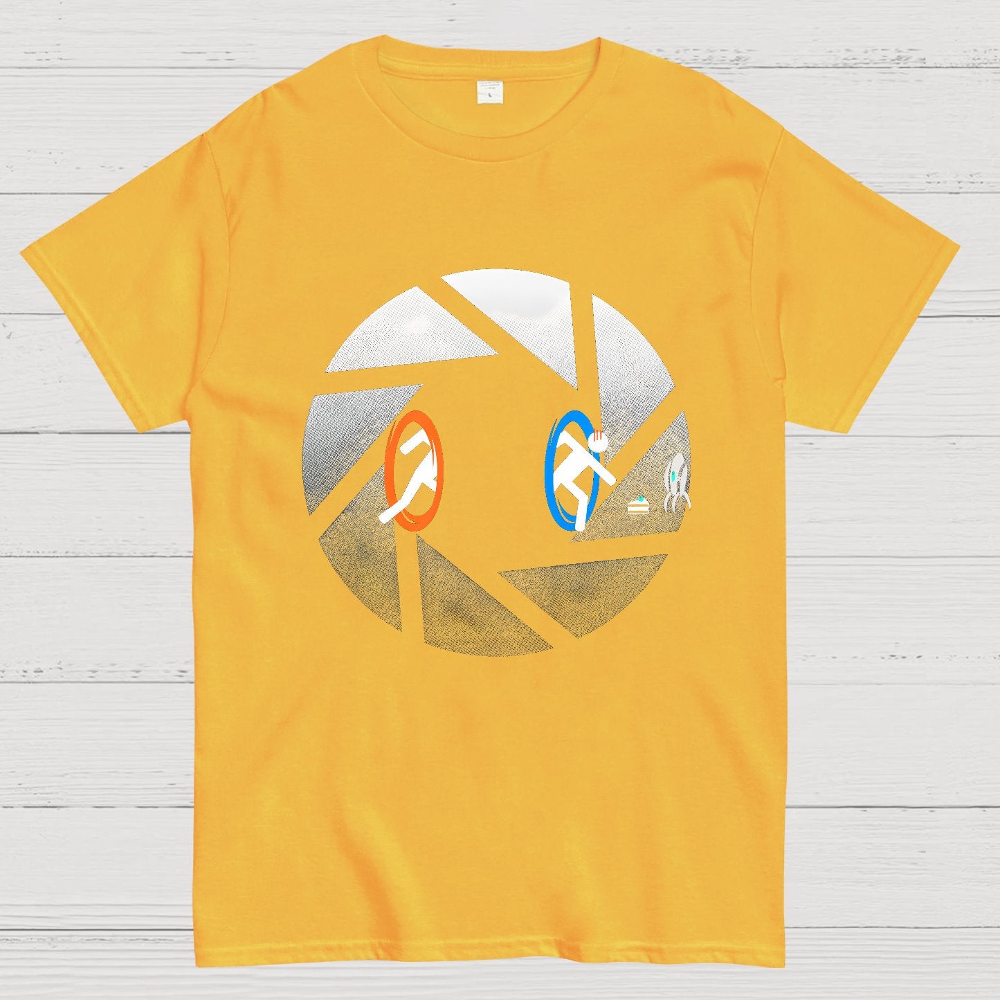 The Cake Is a Lie Geeky T-Shirt