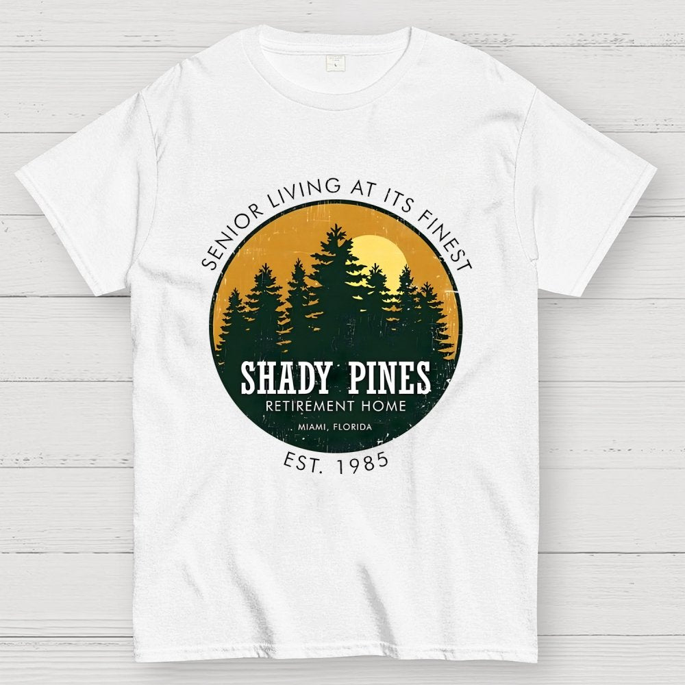 Shady Pines Retirement Home Unisex Geek T-Shirt