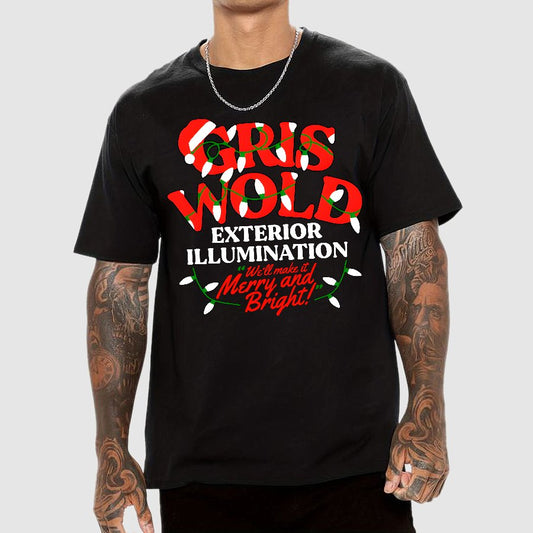 Holiday Exterior Illumination Geek T-Shirt