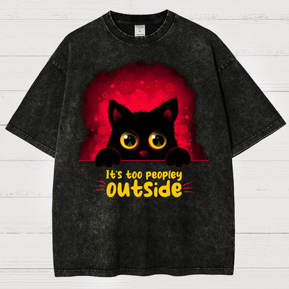 Too Peopley Vintage Distressed T-shirt